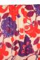 Preview: Leichte Baumwolle große Blüten rot violett